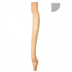 Stylowa Noga drewniana F990005 Ludwik 74,5 cm