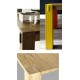 Noga drewniana do mebli stołów CARRE F990045 73 cm